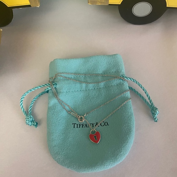 Tiffany & Co. Mini Heart Lock Necklace - Picture 2 of 9